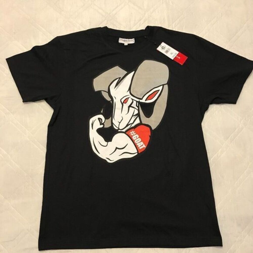 Headgear Classics by Nostalgia Co. Black #Goat T shirt XL‎